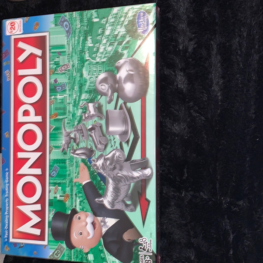 I’m selling a monopoly board bc I have to many and saw an extra one in the car